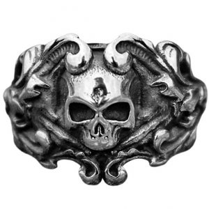 Bague Punk Acier Inox