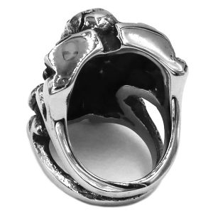 Bague Tete de Mort Biker