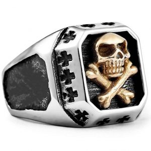 Chevalière Rock Homme