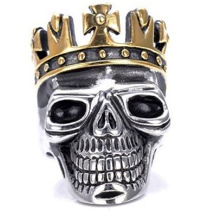 Bague Tête De Mort Royale
